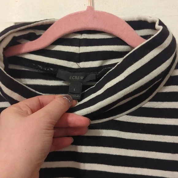 Striped J Crew long sleeve shirt - Picture 2 of 5